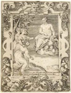 Giunone implora implora per i Greci il soccorso di Giove (dalla serie: Amori sdegni e gelosie di Giunone)
